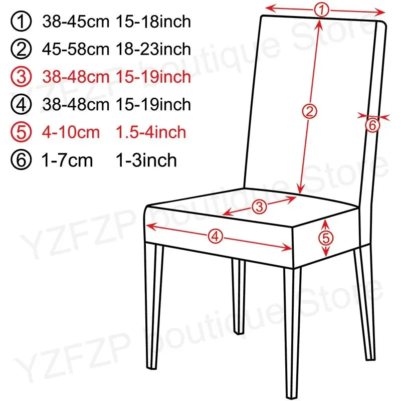 Housse élastique pour chaise