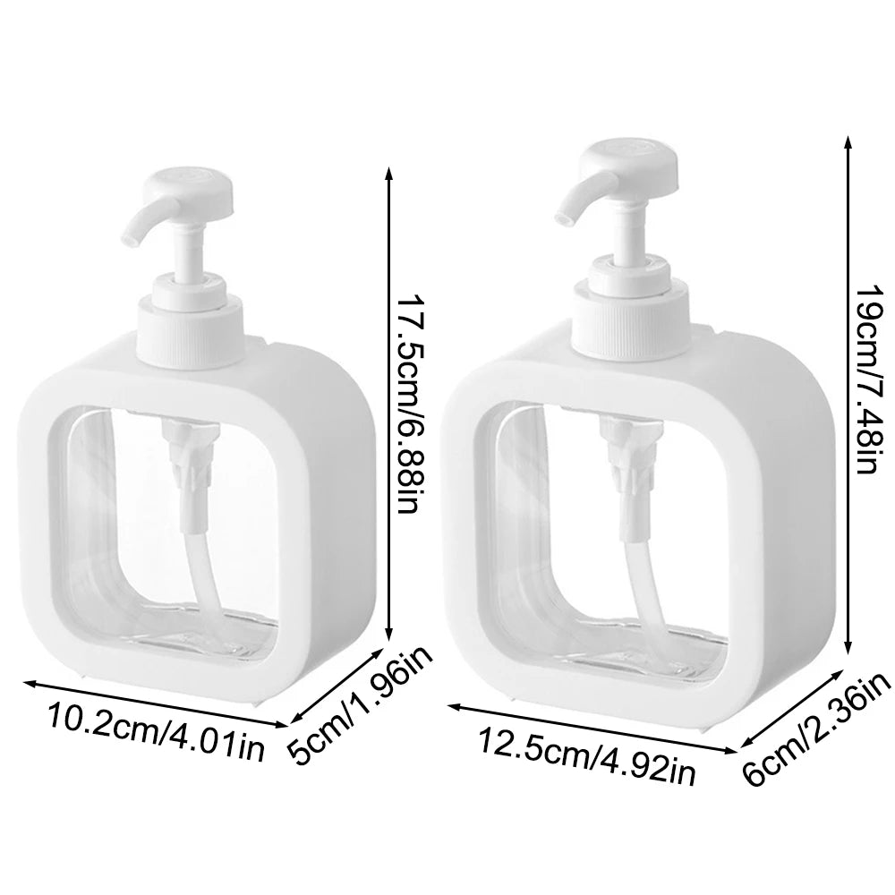 Distributeur de Savon Grande Capacité – Bouteille Transparente