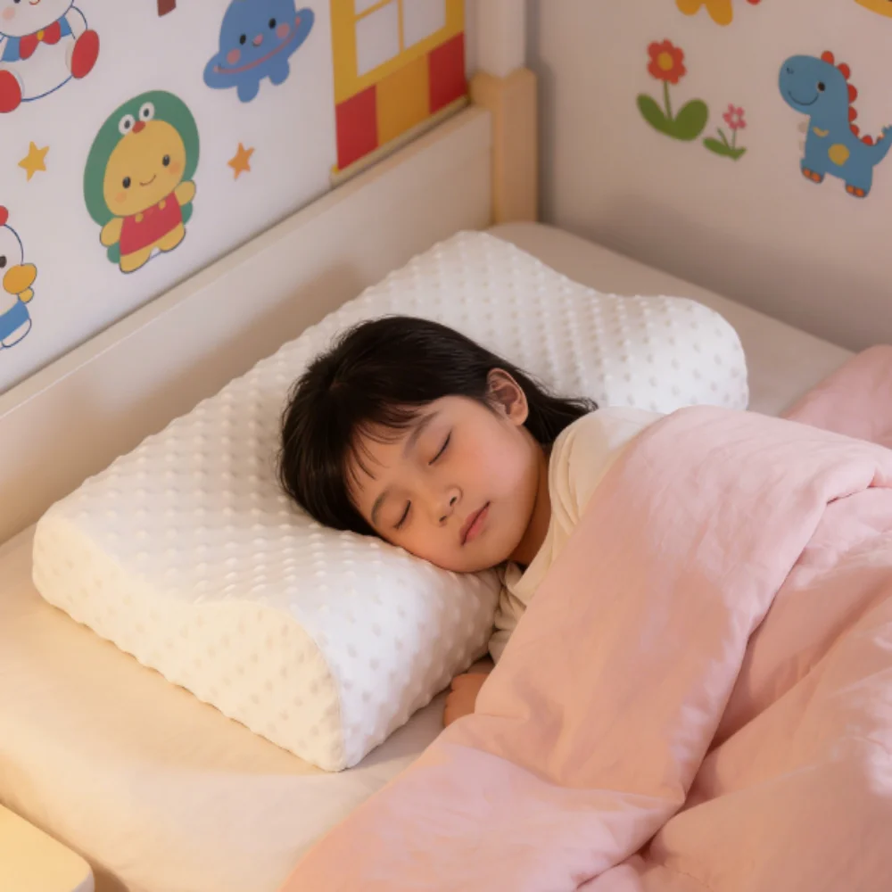 Memory Foam Sleeping Pillow Adjustable Side Sleeping Pillow Relieve Neck and Shoulder Pain Orthopedic Curve Neck Support - Image 5
