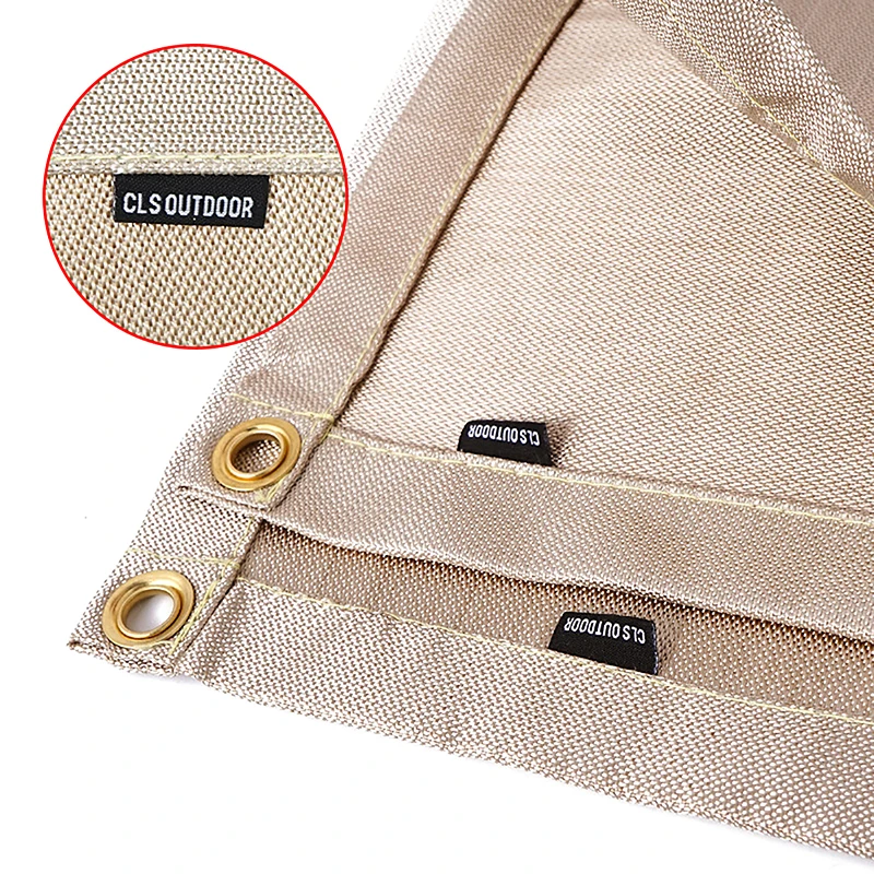 Outdoor Camping Fireproof Cloth BBQ Fiberglass Fire Blanket Flame Retardant Insulation Mat Resistant Fiber Glass
