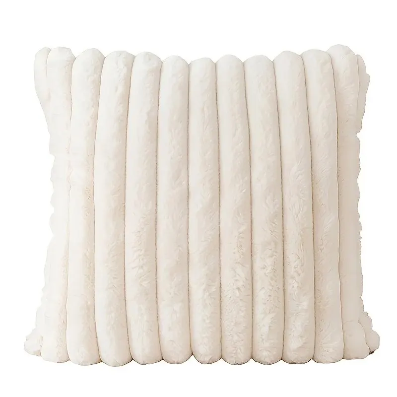 1pc Stripe Corduroy Pillow Case Creative Home Fabric PillowCushion For Sofa Bedroom Car, Home Decoration Home Decor Room Decor - Image 25