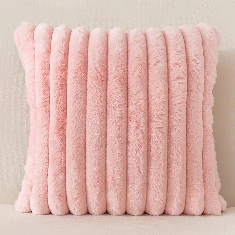1pc Stripe Corduroy Pillow Case Creative Home Fabric PillowCushion For Sofa Bedroom Car, Home Decoration Home Decor Room Decor - Image 23