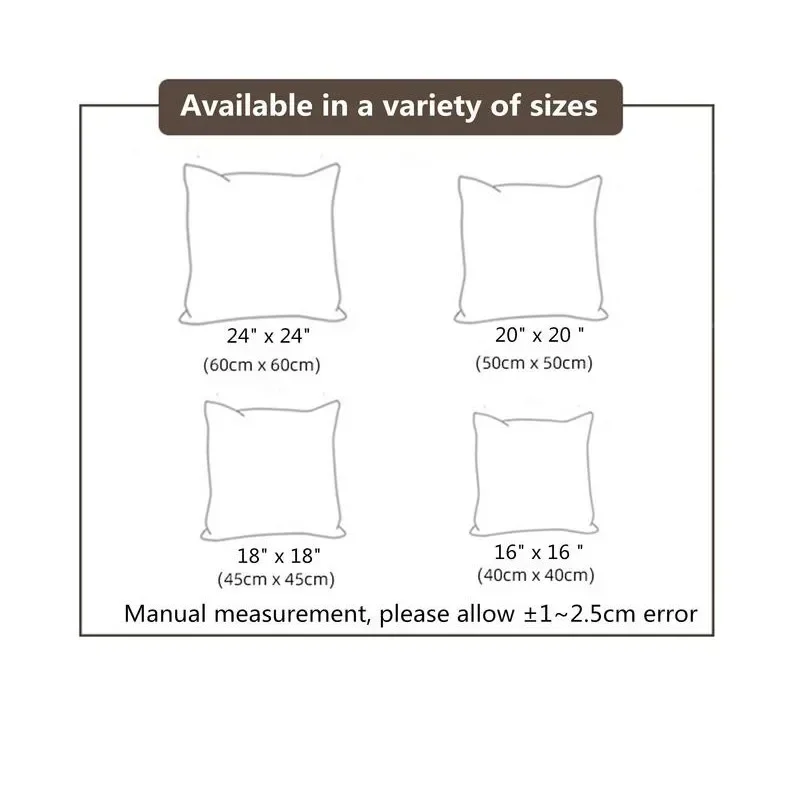Home Decor Home Sweet Home & Geometric Floral Pillows Pattern Cushion Cover Suitable for Sofa Bedroom Car Pillow Cover - Image 12