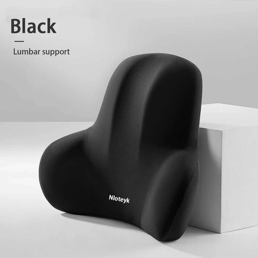 Car Neck Pillow Memory Foam Protective Lumbar Back Support Breathable Car Headrest Cushion Relieve Stress Car Seat Pillow - Image 11