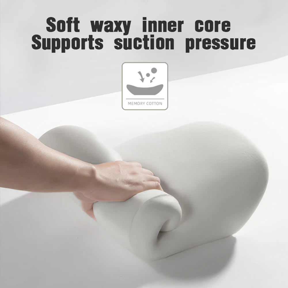 Car Neck Pillow Memory Foam Protective Lumbar Back Support Breathable Car Headrest Cushion Relieve Stress Car Seat Pillow - Image 4